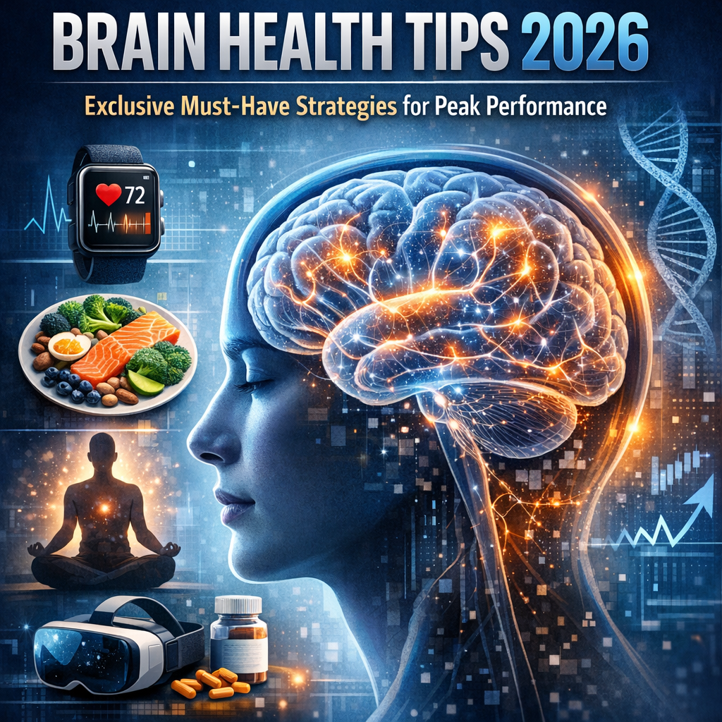 Illustration of Brain Health Tips 2026: Exclusive Must-Have Strategies for Peak Performance