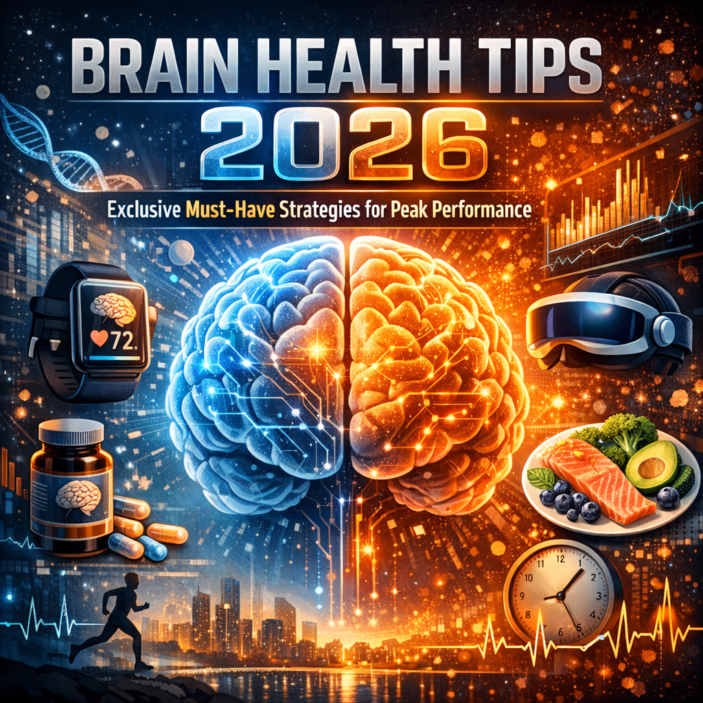 Illustration of Brain Health Tips 2026: Exclusive Must-Have Strategies for Peak Performance