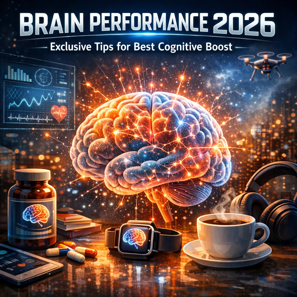 Illustration of Brain Performance 2026: Exclusive Tips for Best Cognitive Boost
