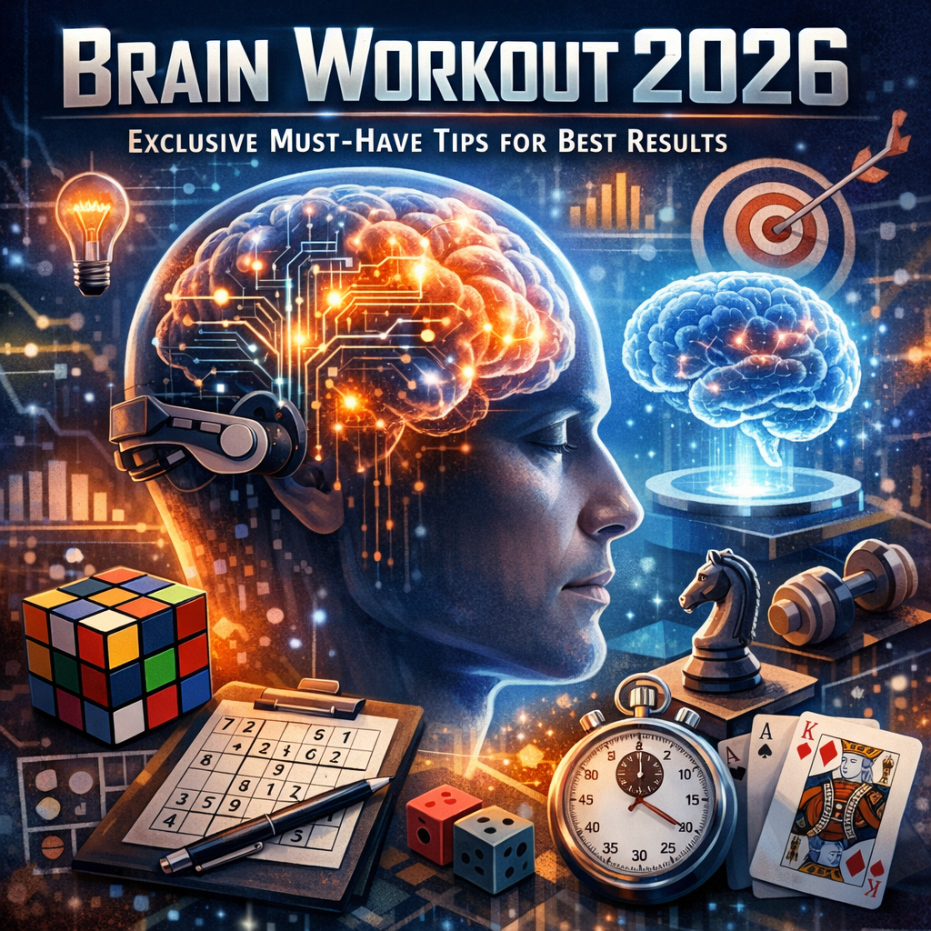Illustration of Brain Workout 2026: Exclusive Must-Have Tips for Best Results