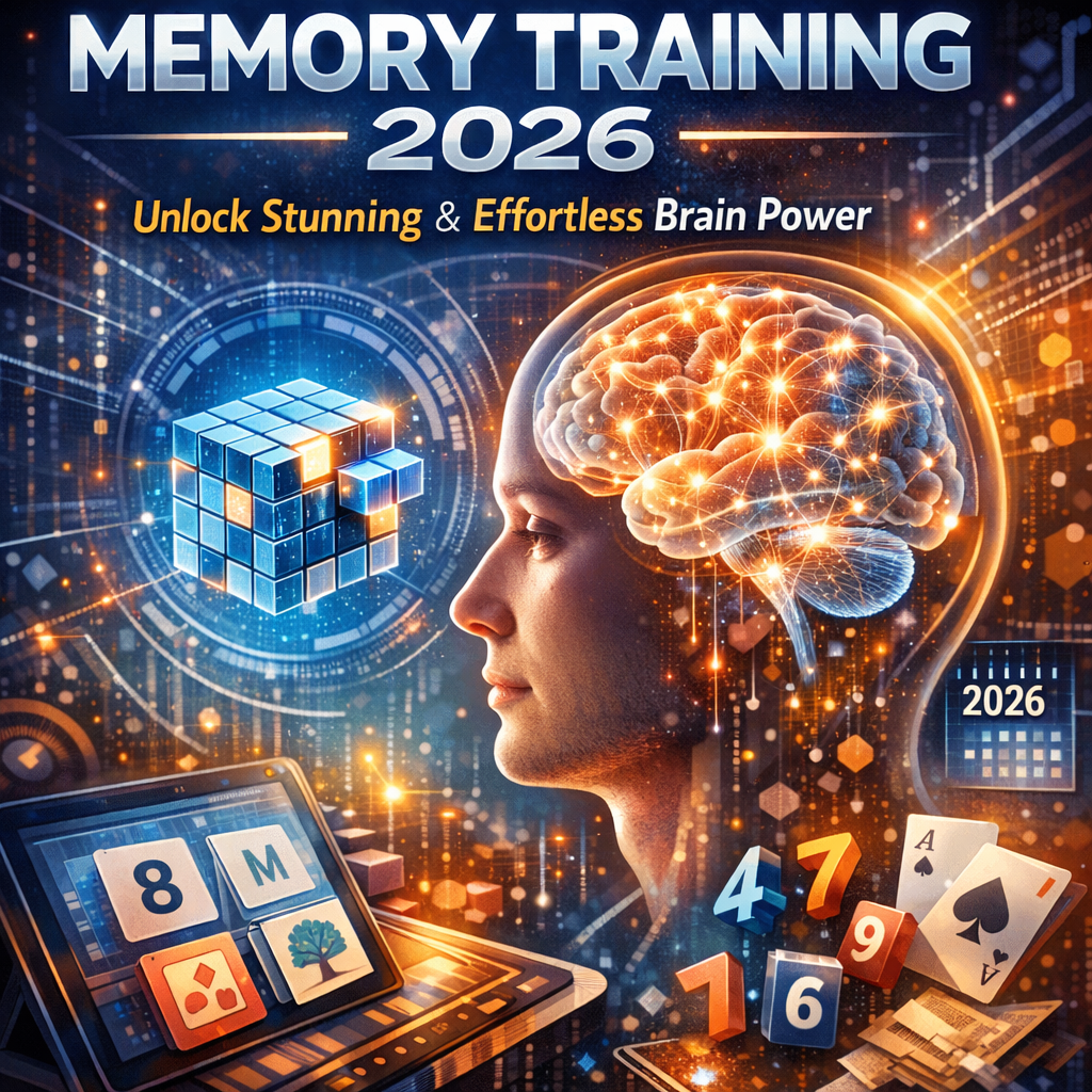 Illustration of Memory Training 2026: Unlock Stunning and Effortless Brain Power