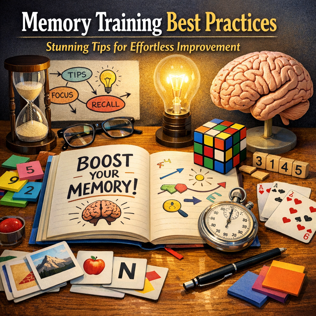 Illustration of Memory Training Best Practices: Stunning Tips for Effortless Improvement