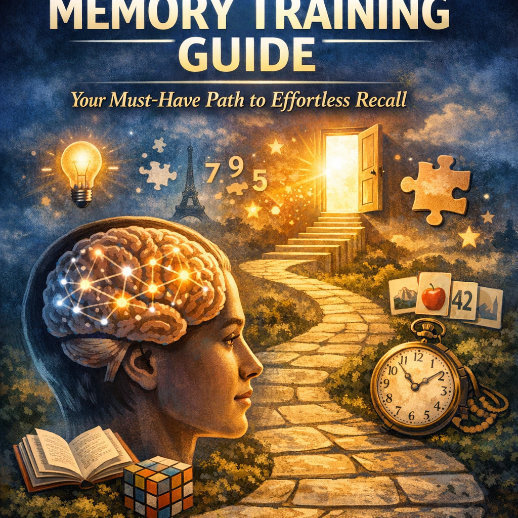 Illustration of Memory Training Guide: Your Must-Have Path to Effortless Recall